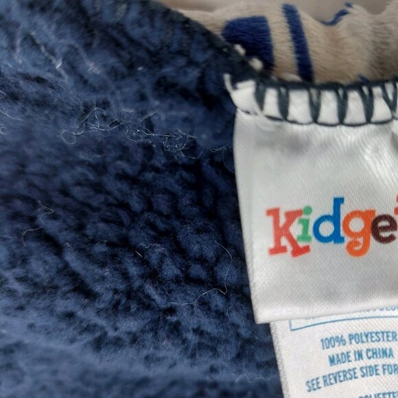 Kidgets Car Vehicle Baby Blanket Gray Navy Blue Sherpa Automobiles 30x36 - Picture 4 of 6